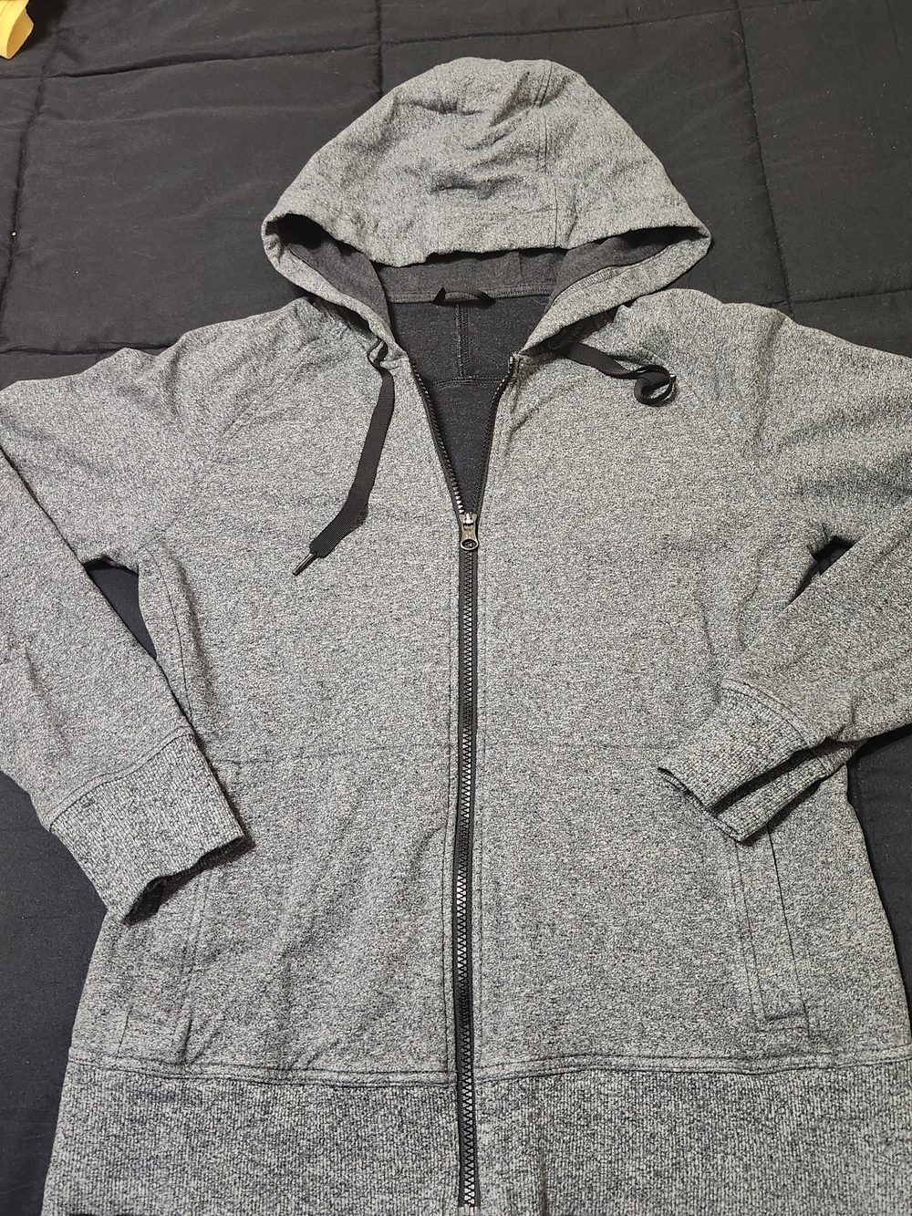 Lululemom Women's Gray Hooded Zip-Up Jacket